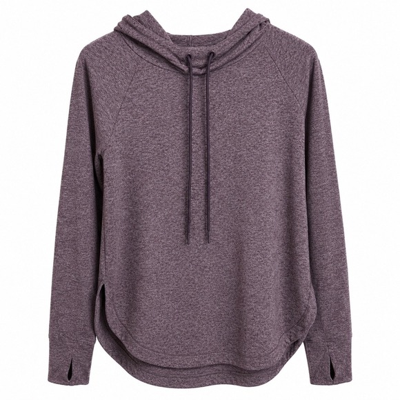 Athleta Tops - Athleta Hoodie Women's XXS Purple Heather Performance Pullover Athleisure